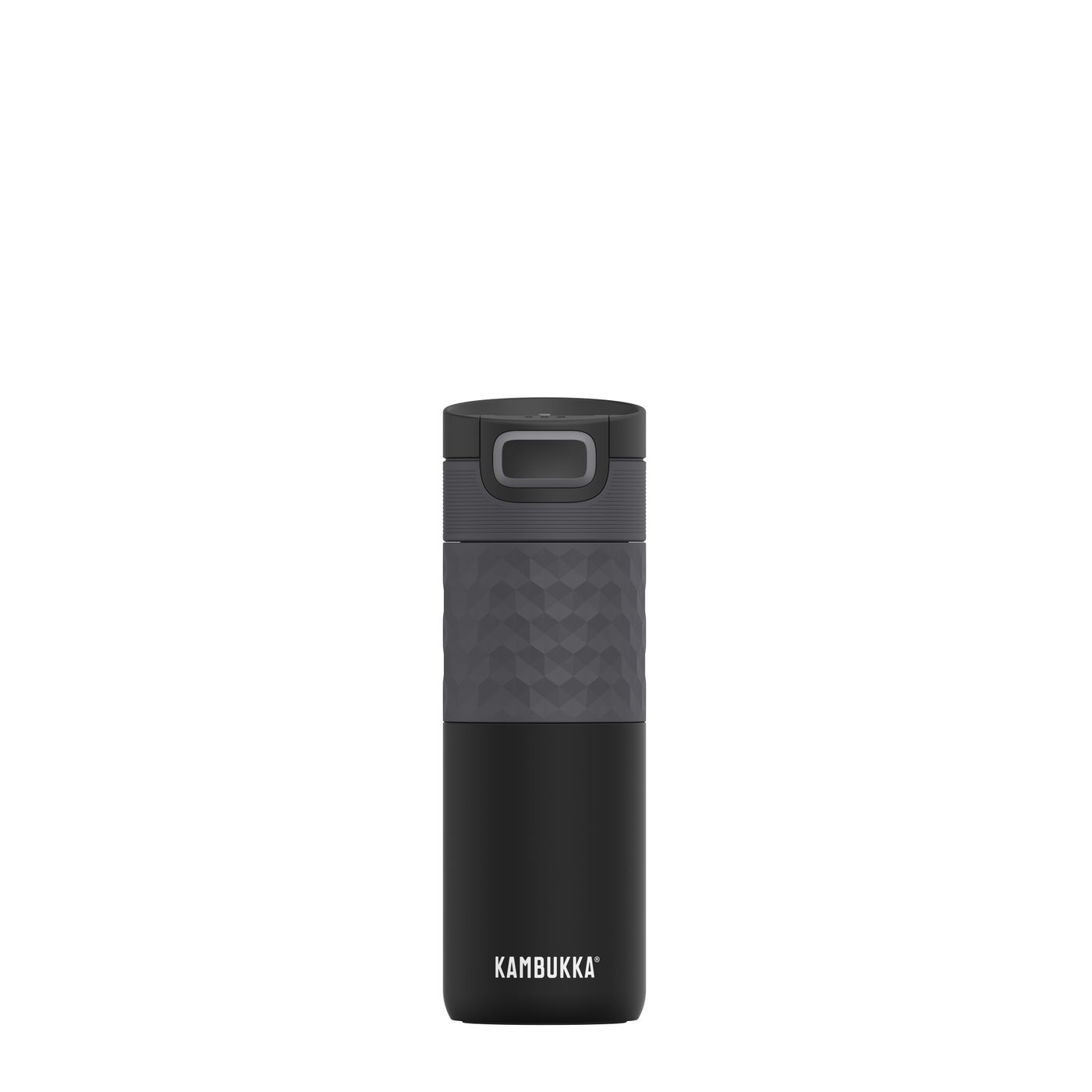 Travel mug isotherme 500 ml noir + grip